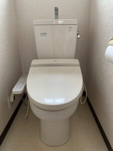 [施工事例]トイレ工事の際の内装工事